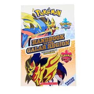 Pokemon Handbook Galar Region Sword Shield 2020 First Printing Guide w Poster